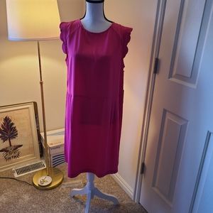 NEW pink scalloped dress